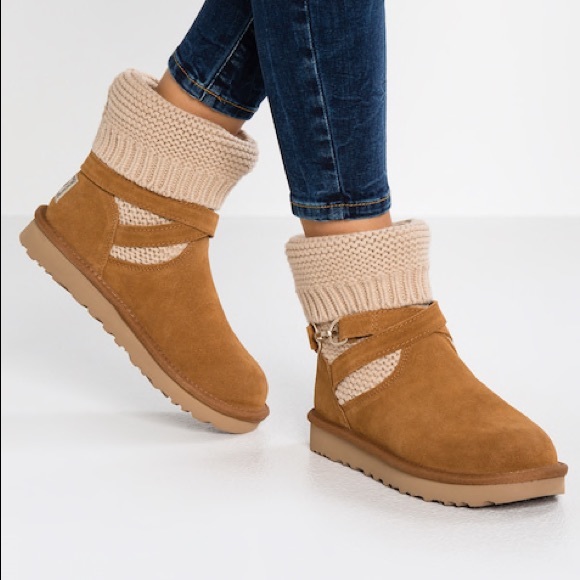 purl strap classic boot